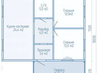 Проект дома ОД7-71-63 Проект дома ОД7-71-63
