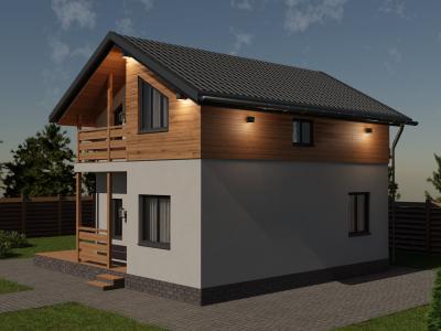 Проект дома МД1-88-110 Проект дома МД1-88-110