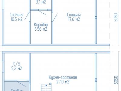Проект дома МД2-85-74 Проект дома МД2-85-74